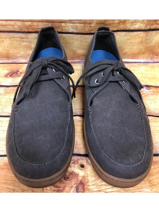 LL Bean Other - LL Bean Mens 12 M Campside 2 Eye Canvas Brown Sneaker 505999